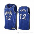 Camiseta Trevelin Queen #12 Orlando Magic Classic 2023-24 Azul