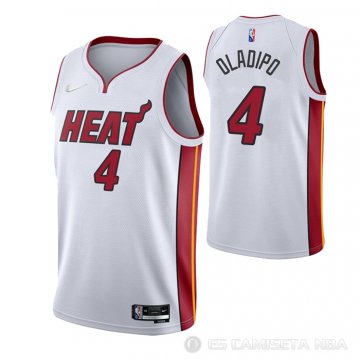 Camiseta Victor Oladipo #4 Miami Heat Association 2021-22 Blanco