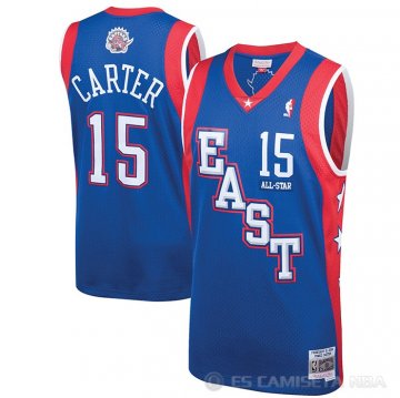 Camiseta Vince Carter NO 15 All Star 2004 Azul
