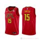 Camiseta Vince Carter #15 Atlanta Hawks Statement Rojo