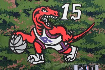 Camiseta Vince Carter #15 Toronto Raptors Verde