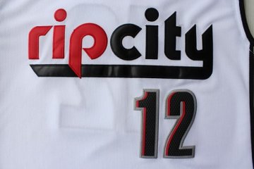 Camiseta retro Aldridge #12 Portland Trail Blazers Blanco