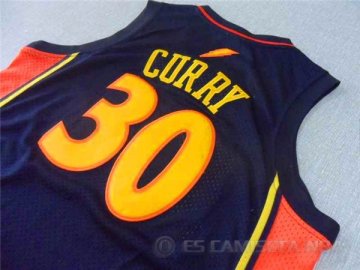 Camiseta retro Curry #30 Golden State Warriors Azul