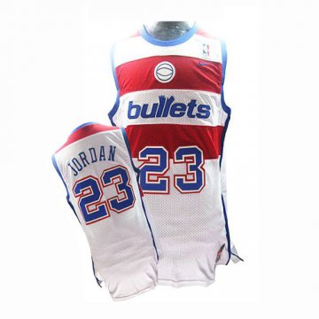 Camiseta retro Jordan #23 Washington Wizards Blanco