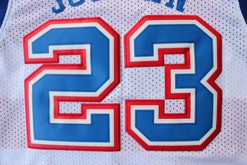 Camiseta retro Jordan #23 Washington Wizards Blanco
