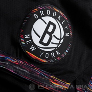 Pantalone Brooklyn Nets Ciudad 2019 Negro