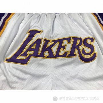 Pantalone Los Angeles Lakers Just Don Blanco