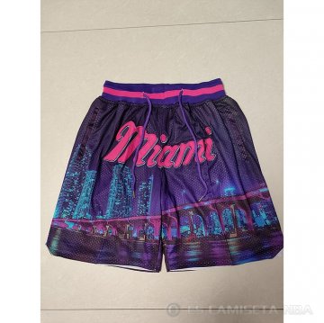 Pantalone Miami Heat Just Don Violeta