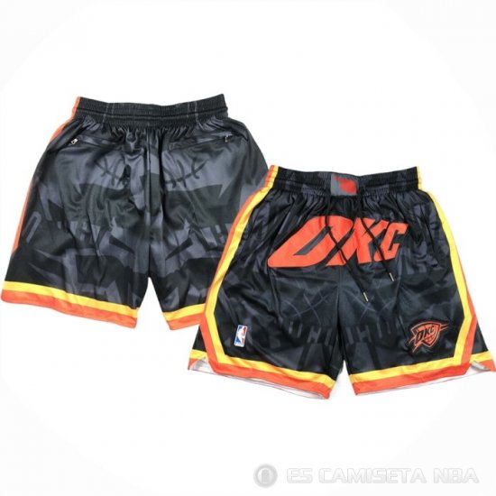 Pantalone Oklahoma City Thunder Ciudad Just Don 2023-24 Negro - Haga un click en la imagen para cerrar