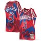 Camiseta Allen Iverson #3 Philadelphia 76ers Mitchel & Ness 1997-98 Rojo
