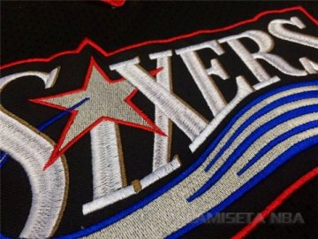 Camiseta Allen Iverson #3 Philadelphia 76ers Negro