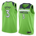 Camiseta Anthony Marron #3 Minnesota Timberwolves Statement 2018 Verde