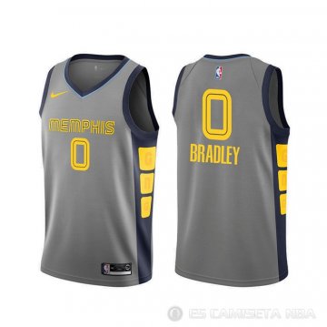 Camiseta Avery Bradley #0 Memphis Grizzlies Ciudad Gris