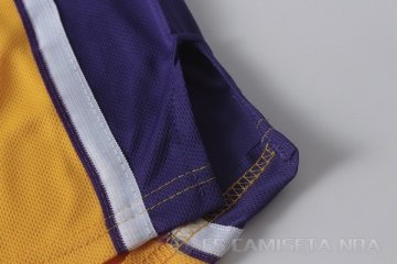 Camiseta Ball #2 Los Angeles Lakers Amarillo