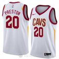 Camiseta Billy Preston #20 Cleveland Cavaliers Association 2018 Blanco