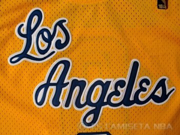 Camiseta Bryant #8 Los Angeles Lakers Amarillo