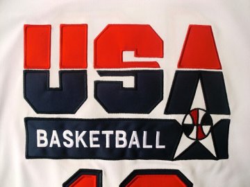 Camiseta Bryant #10 USA 1992 Blanco