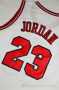Camiseta Jordan #23 Chicago Bulls Blanco