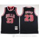 Camiseta Retro Jordan 97-98 #23 Chicago Bulls Negro