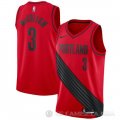 Camiseta C.J. McCollum #3 Portland Trail Blazers 2017-18 Rojo