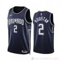 Camiseta Caleb Houstan #2 Orlando Magic Ciudad 2023-24 Azul