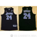 Camiseta Camuflaje Lakers Bryant #24 Negro