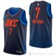 Camiseta Carmelo Anthony NO 7 Oklahoma City Thunder Statement Azul