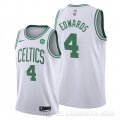 Camiseta Carsen Edwards #4 Boston Celtics Association 2019-20 Blanco