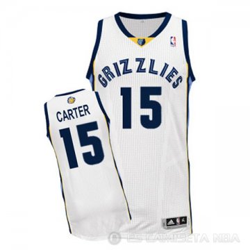 Camiseta Carter #15 Memphis Grizzlies Blanco