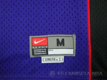 Camiseta Carter Negro #15 Toronto Raptors Purpura