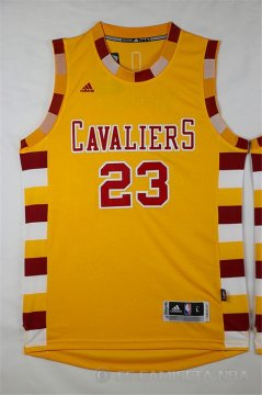 Camiseta James #23 Cleveland Cavaliers Amarillo