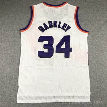 Camiseta Charles Barkley #34 Phoenix Suns Mitchell & Ness 1992-93 Blanco