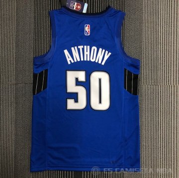 Camiseta Cole Anthony #50 Orlando Magic Statement Azul