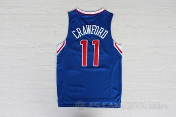 Camiseta Crawford #11 Los Angeles Clippers Azul