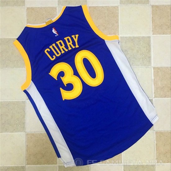 Camiseta Curry #30 Golden State Warriors Nino Azul - Haga un click en la imagen para cerrar