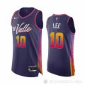 Camiseta Damion Lee #10 Phoenix Suns Ciudad Autentico 2023-24 Violeta