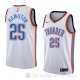 Camiseta Daniel Hamilton #25 Oklahoma City Thunder Association 2018 Blanco