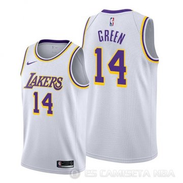 Camiseta Danny Green #14 Los Angeles Lakers Association Blanco