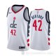 Camiseta Davis Bertans #42 Washington Wizards Ciudad Edition Blanco