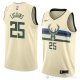 Camiseta Deandre Liggins #25 Milwaukee Bucks Ciudad 2018 Crema