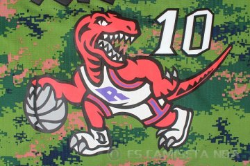 Camiseta Demar Derozan #10 Toronto Raptors Verde