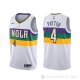 Camiseta Elfrid Payton #4 New Orleans Pelicans Ciudad Blanco