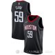 Camiseta Gary Clark #59 Houston Rockets Statement 2017-18 Negro