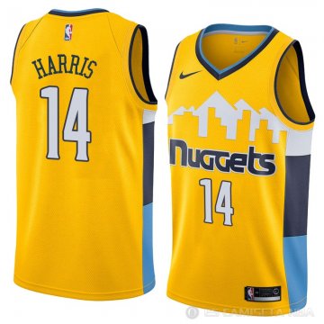 Camiseta Gary Harris #14 Denver Nuggets Statement 2018 Amarillo