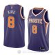 Camiseta George King #8 Phoenix Suns Icon 2018 Violeta