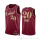 Camiseta Georges Niang #20 Cleveland Cavaliers Ciudad 2023-24 Rojo