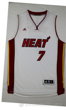 Camiseta Dragic #7 Miami Heat Blanco