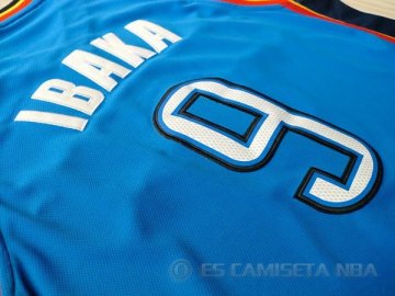 Camiseta Ibaka #9 Oklahoma City Thunder Azul