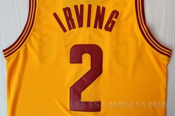 Camiseta Irving #2 Cleveland Cavaliers Amarillo