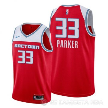 Camiseta Jabari Parker #33 Sacramento Kings Ciudad 2019-20 Rojo